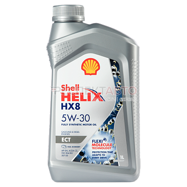 Масло моторное синтетическое SHELL HELIX HX8 ECT 5w30 1л