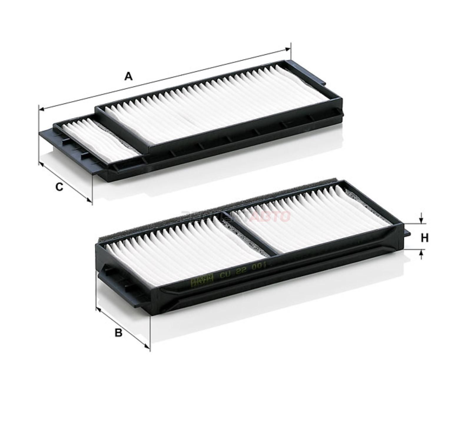 Фильтр салонный