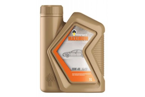 Масло моторное полусинтетическое Rosneft Maximum SG/CD 10w40 1л