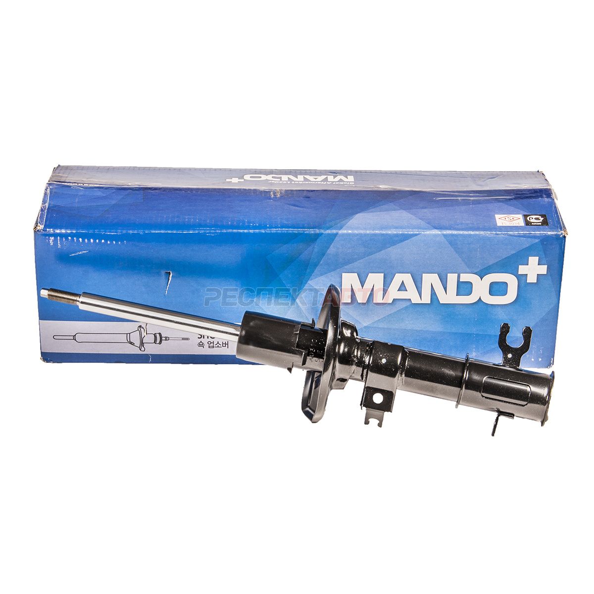 Амортизатор передний левый (с АБС, газ/масло)