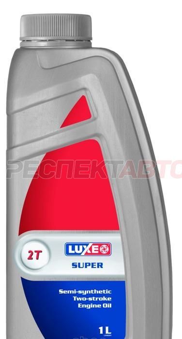 Масло моторное полусинтетическое Luxe 2T Супер SG/CD (полусинт.) 1л