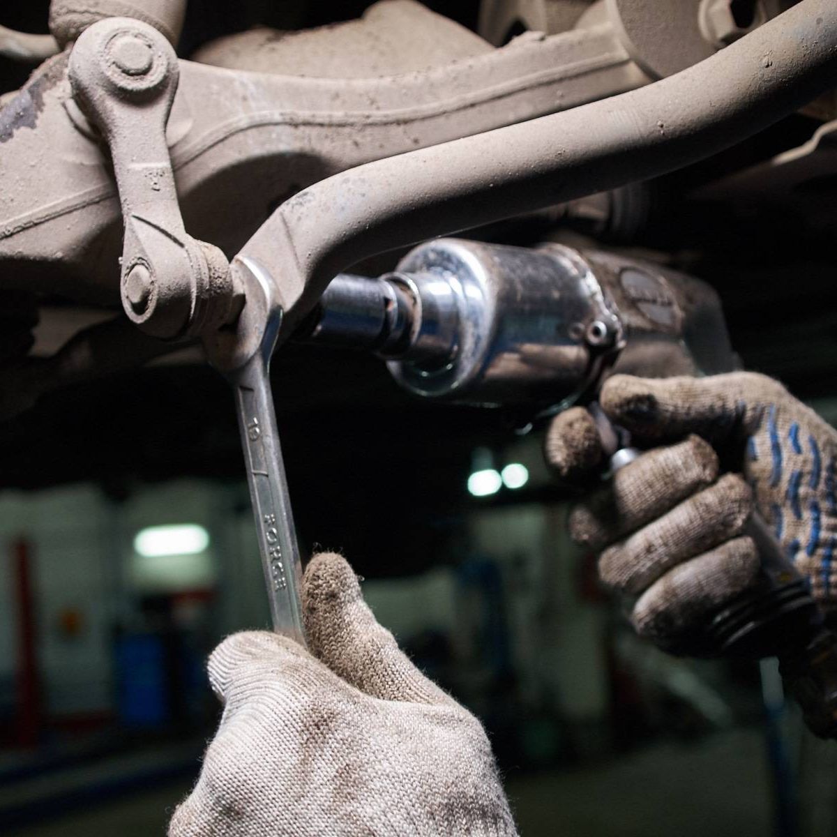 Замена стойки стабилизатора