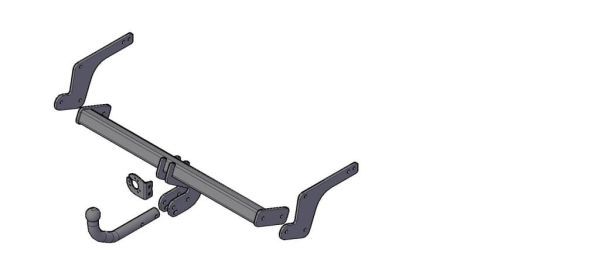 Фаркоп Renault Duster 2011-2021, 2021-, Nissan Terrano 2014-2022