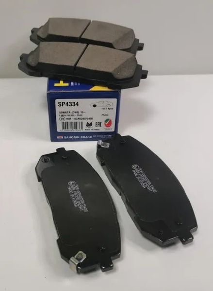 Колодки тормозные передние