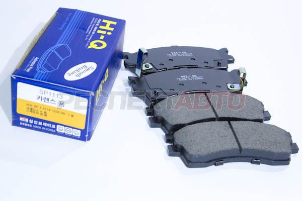 Колодки тормозные передние