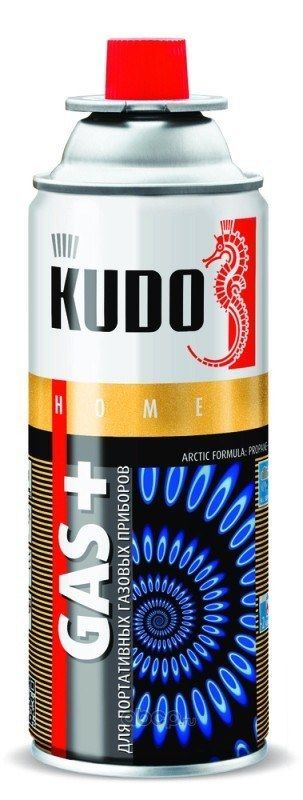 Газ для портативных газовых приборов KUDO 520мл