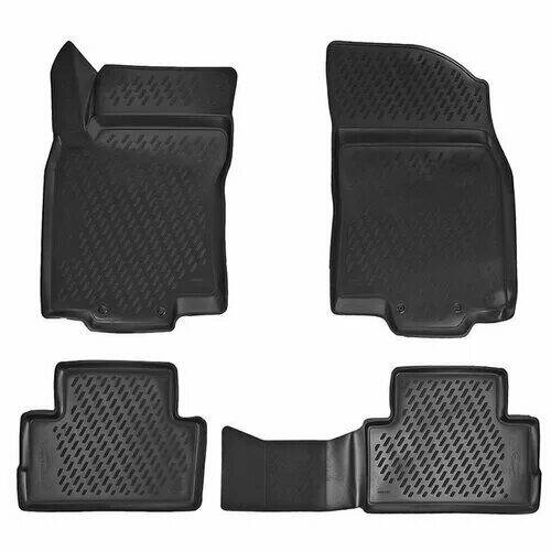 Коврики салона QASHQAI 2015- (полиуретан, комплект)