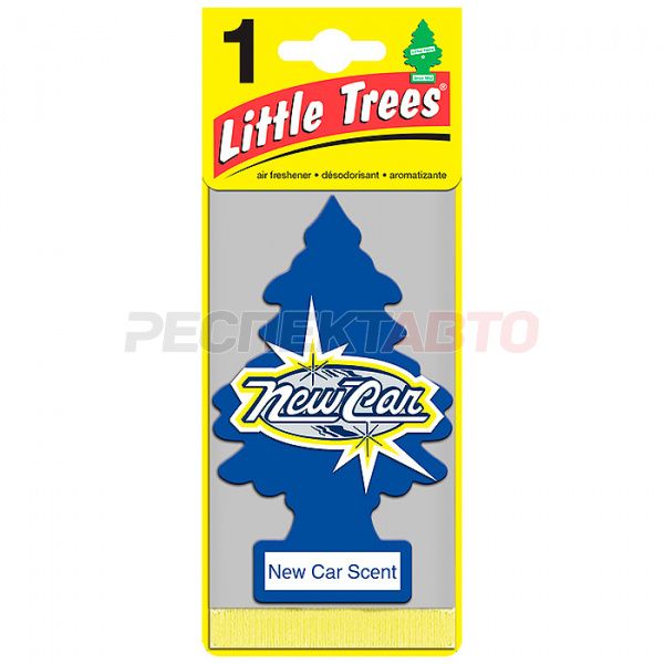 Ароматизатор Little Trees елочка (новая машина, бумажный) CAR FRESHNER