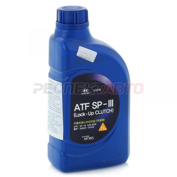 Масло трансмиссионное полусинтетическое HYUNDAI ATF SP-III 1л