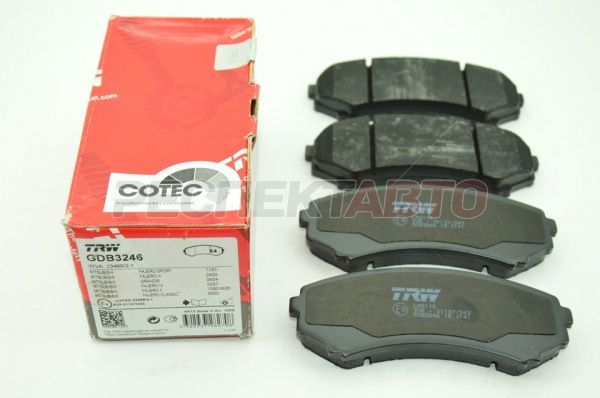 Колодки тормозные передние