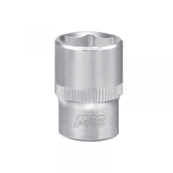 Головка 13мм AVS 6-гранная 1/4"
