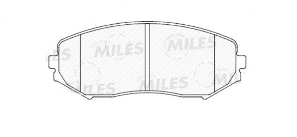 Колодки тормозные передние