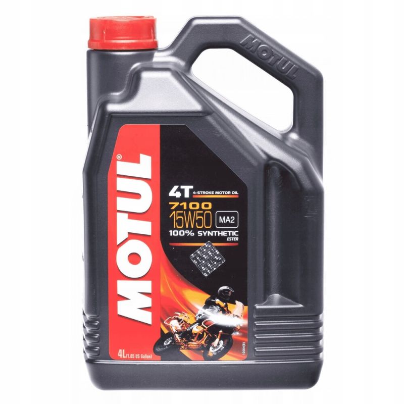 Масло моторное синтетическое MOTUL 7100 4T (MA2) 15w50 4л