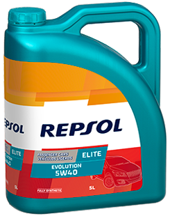 Масло моторное синтетическое Repsol ELITE EVOLUTION 5w40 4л