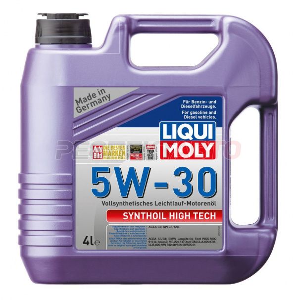 Масло моторное синтетическое LIQUI MOLY SYNTHOIL HIGH TECH 5w30 4л