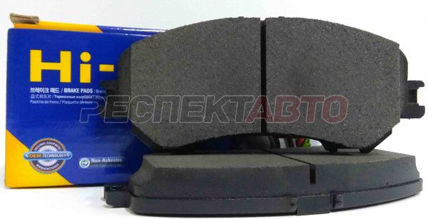 Колодки тормозные передние