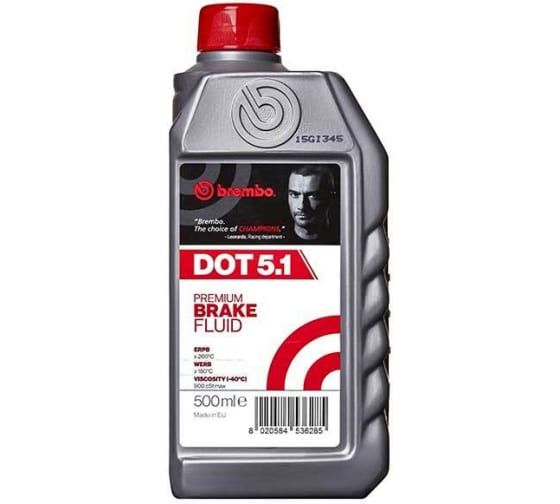 Жидкость тормозная BREMBO DOT-5.1 1л