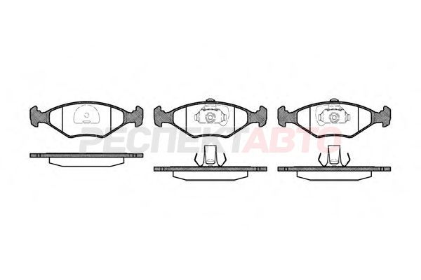 Колодки тормозные передние