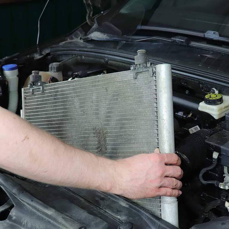 Замена радиатора