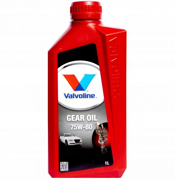 Масло трансмиссионное синтетическое VALVOLINE GEAR OIL 75w80 1л
