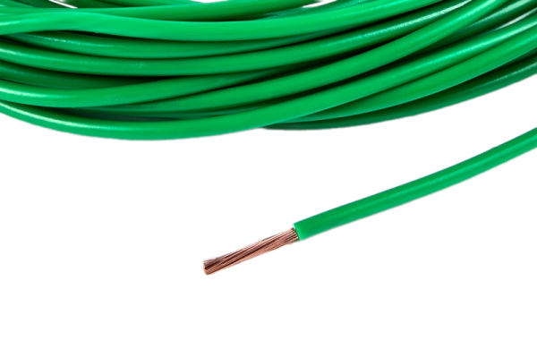 Провод Cargen ПВАМ зеленый 0,5 мм2 1м