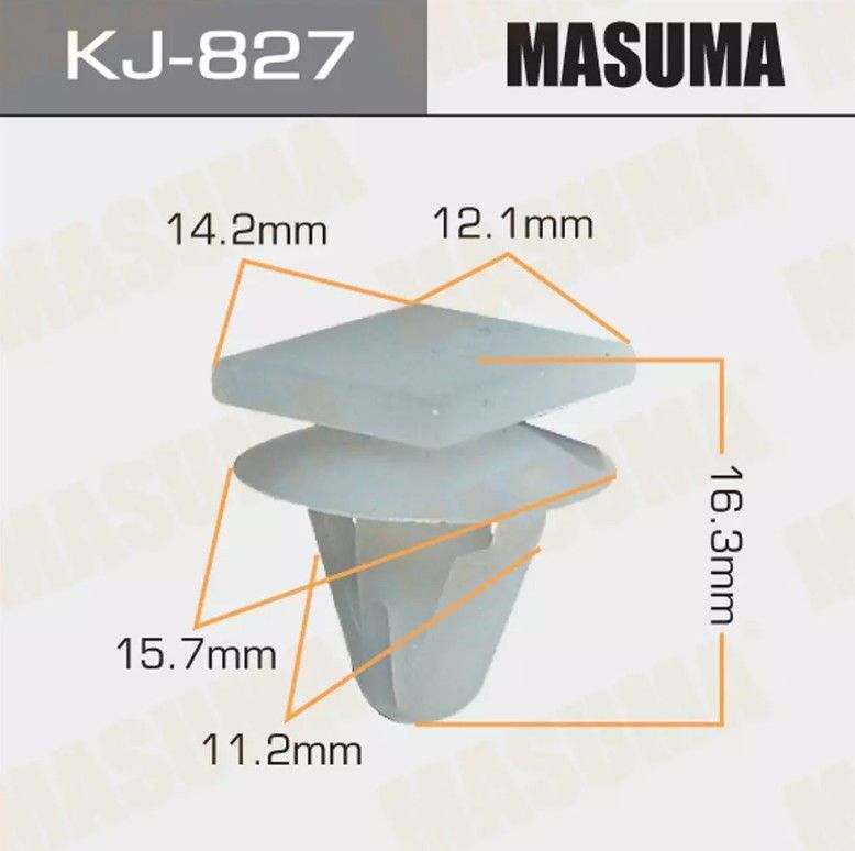 Клипса MASUMA KJ827