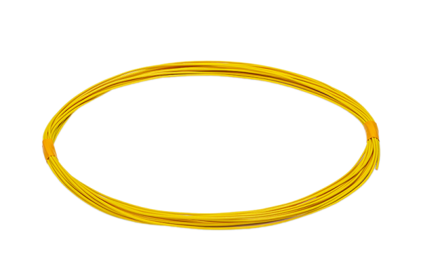 Провод Cargen ПВАМ желтый 0,5 мм2 1м