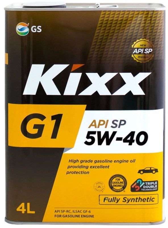 Масло моторное синтетическое KIXX G1 API SP 5w40 4л