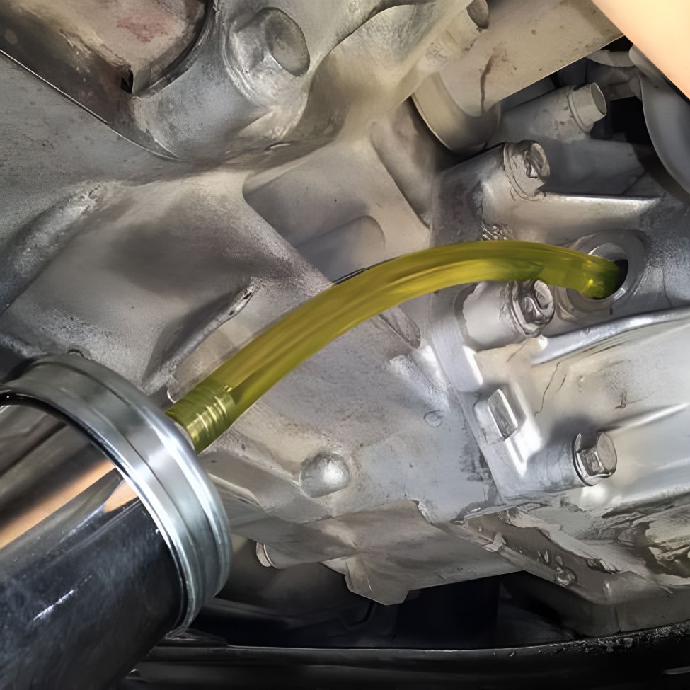 Замена масла в мосту/редукторе