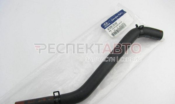 Патрубок печки (обратка)