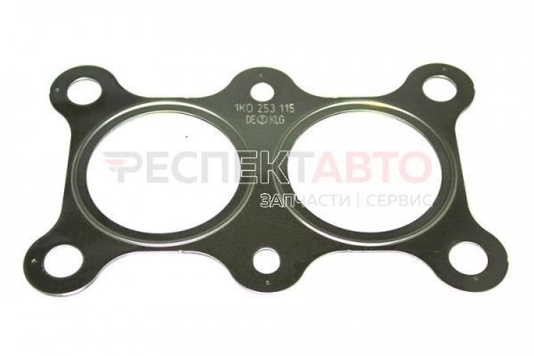 Прокладка трубы приемной