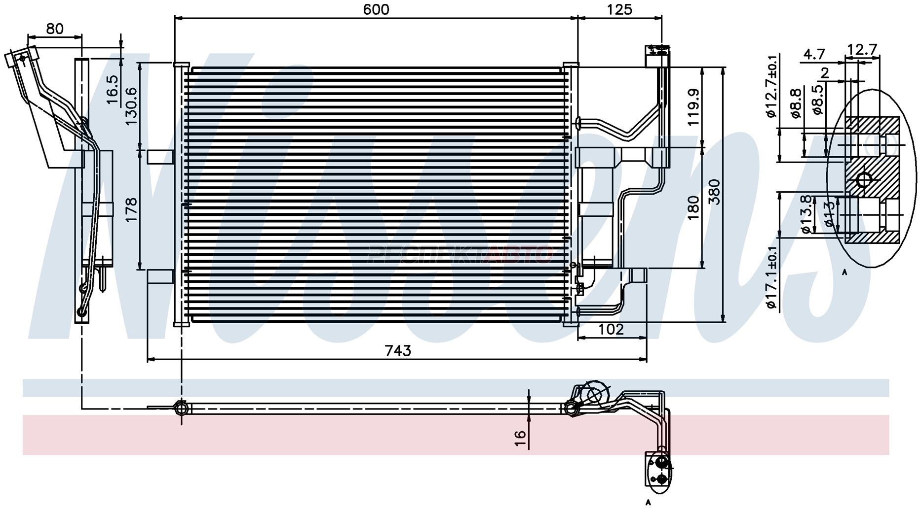 Радиатор кондиционера