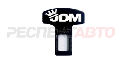 Заглушка SDS Exclusive замка ремня безопасности LUX "JDM", металл, 50*62 мм