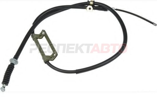 Трос ручного тормоза левый (барабан)