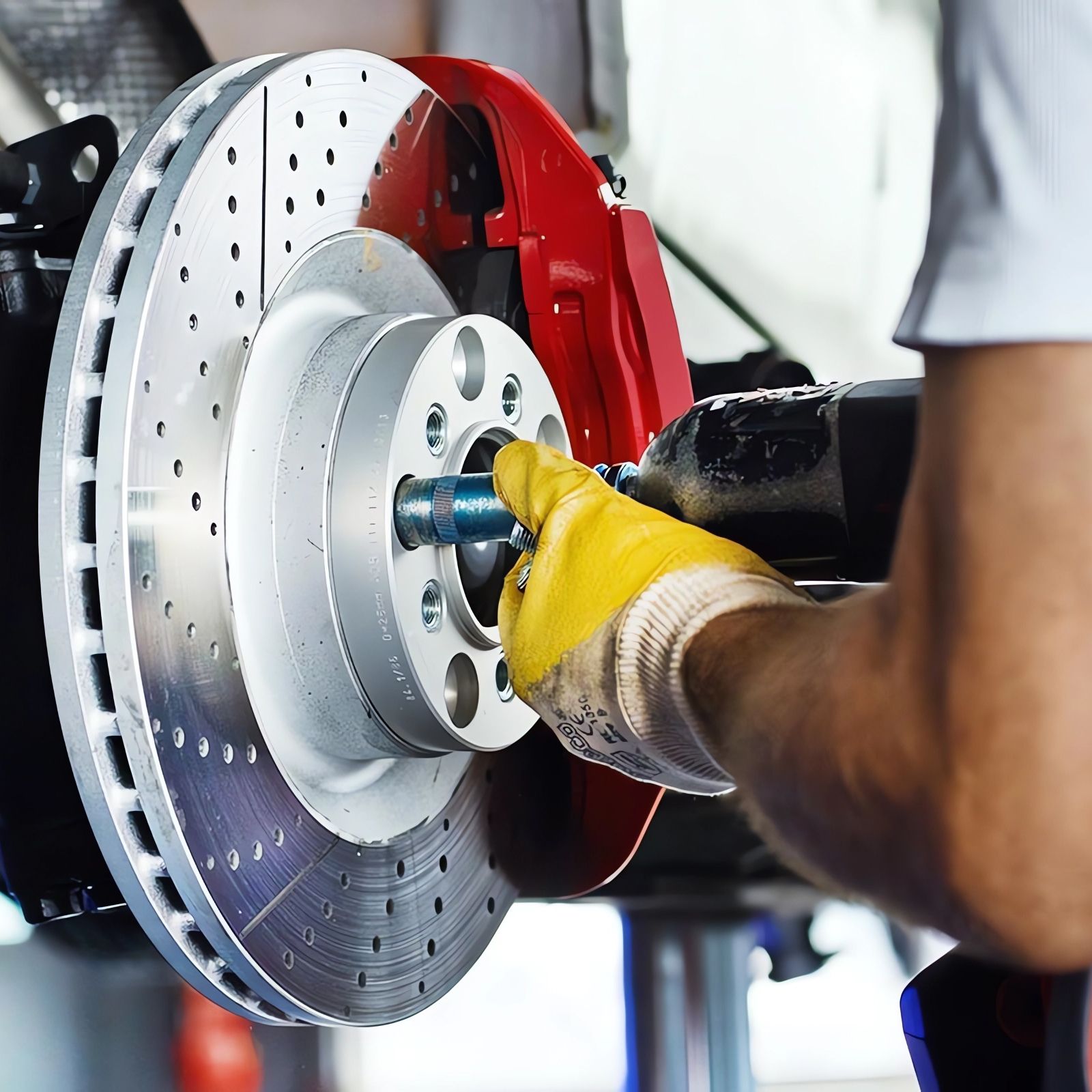 Замена тормозного диска