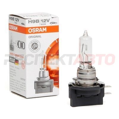Лампа галогенная Osram H9B 12V 65W ORIGINAL LINE (1шт)