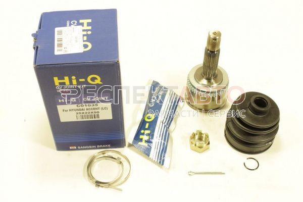 Шрус наружный (c ABS, 22x50x25)