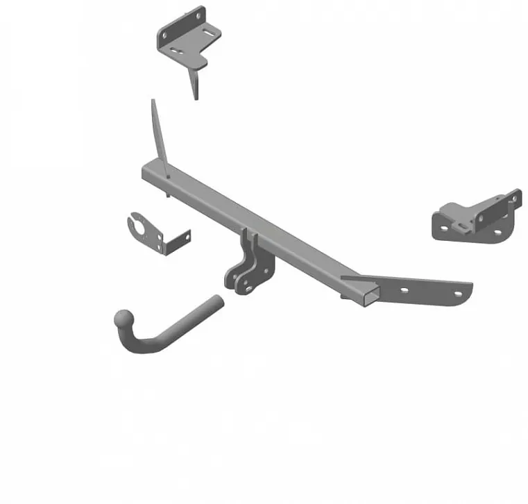 Фаркоп Kia Sportage 4 (кроме ам с 2 трубами), Hyundai Tucson 2015-2021