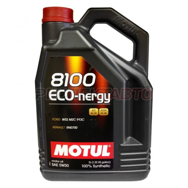 Масло моторное синтетическое MOTUL 8100 ECO-NERGY 5w30 5л