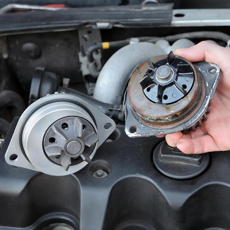 Замена помпы системы охлаждения