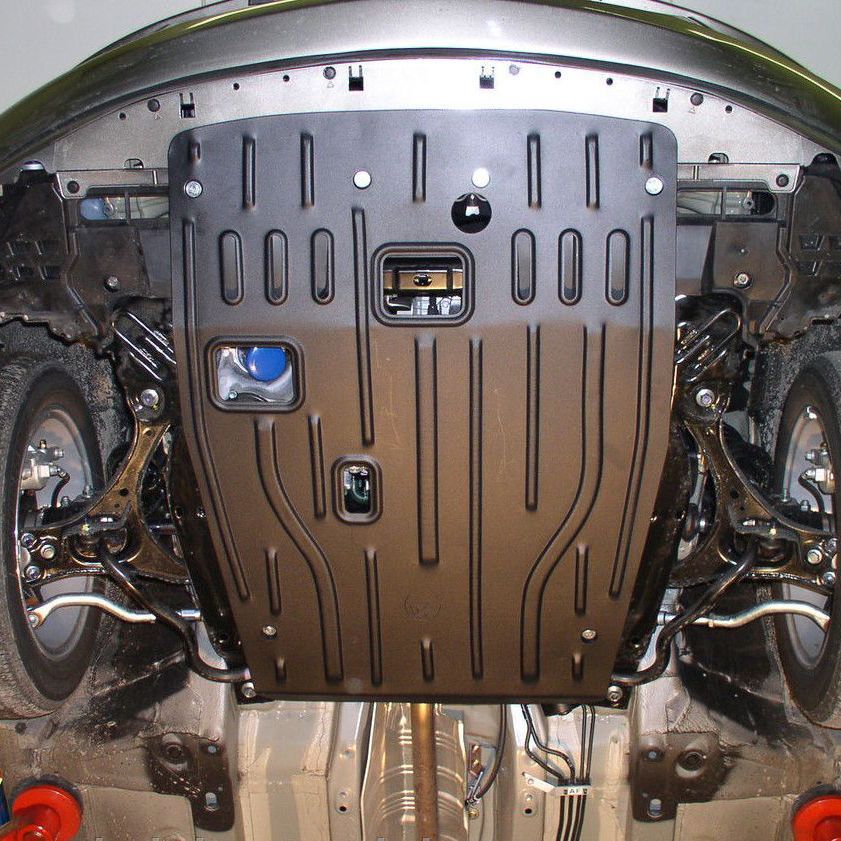 Установка защиты картера и других ответственных узлов