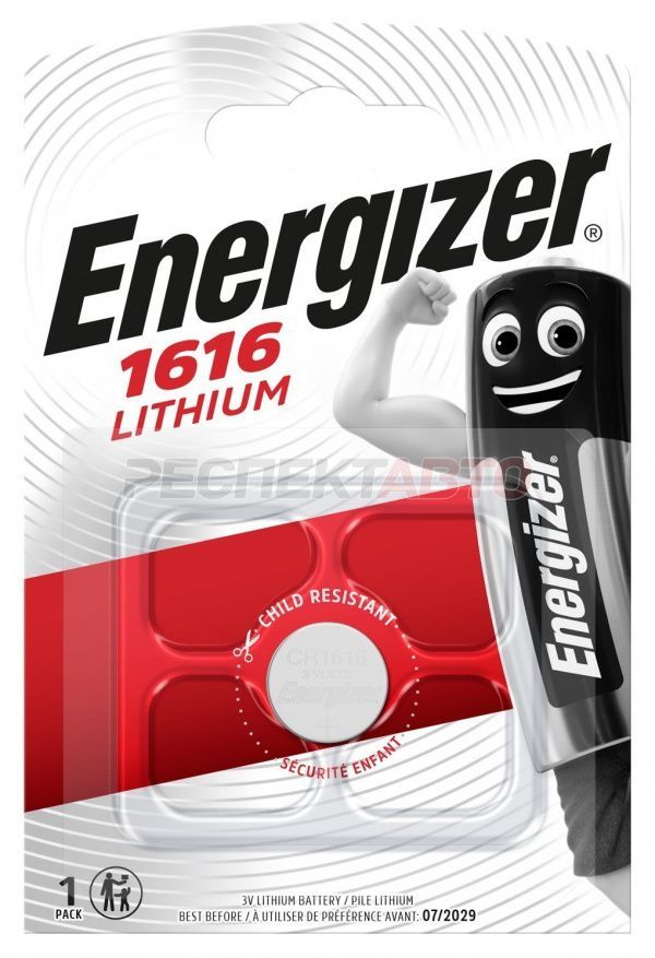 Батарейка Energizer CR1616 3V 1шт (E300843903)
