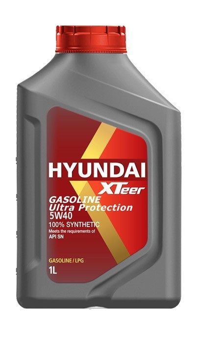 Масло моторное синтетическое HYUNDAI XTeer Gasoline Ultra Protection 5W40 1л