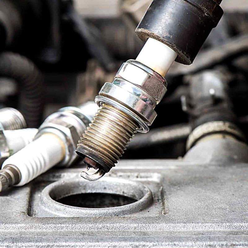 Замена свечей зажигания