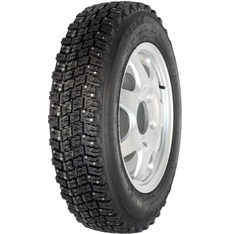 Шины Kama 175/80R16 88Q И-511 TT (шип.) + Камера 6,95-16 вентиль ЛК-115