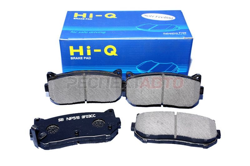 Колодки тормозные задние