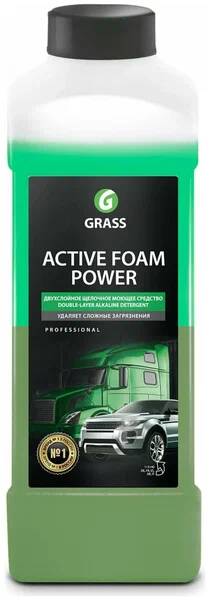 Автошампунь GRASS для беск. мойки Active Foam Power 1л