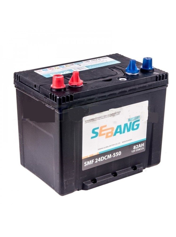 Аккумулятор Sebang 82A/ч 550А MARINE!!! прямая полярность, 260x175x225