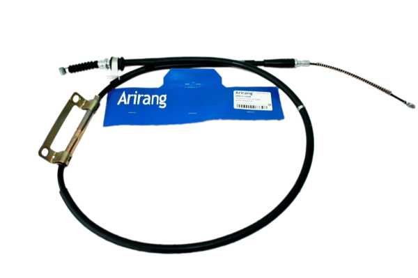 Трос ручного тормоза левый (барабан)