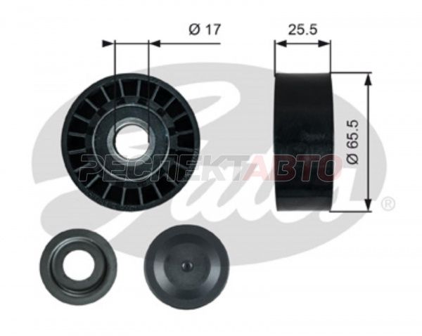 Ролик обводной ремня приводного